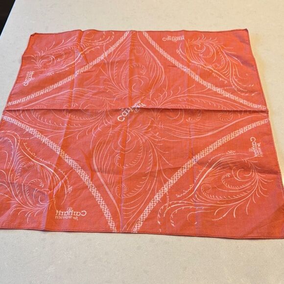 Carhartt peach Bandana for women. - Picture 4 of 4